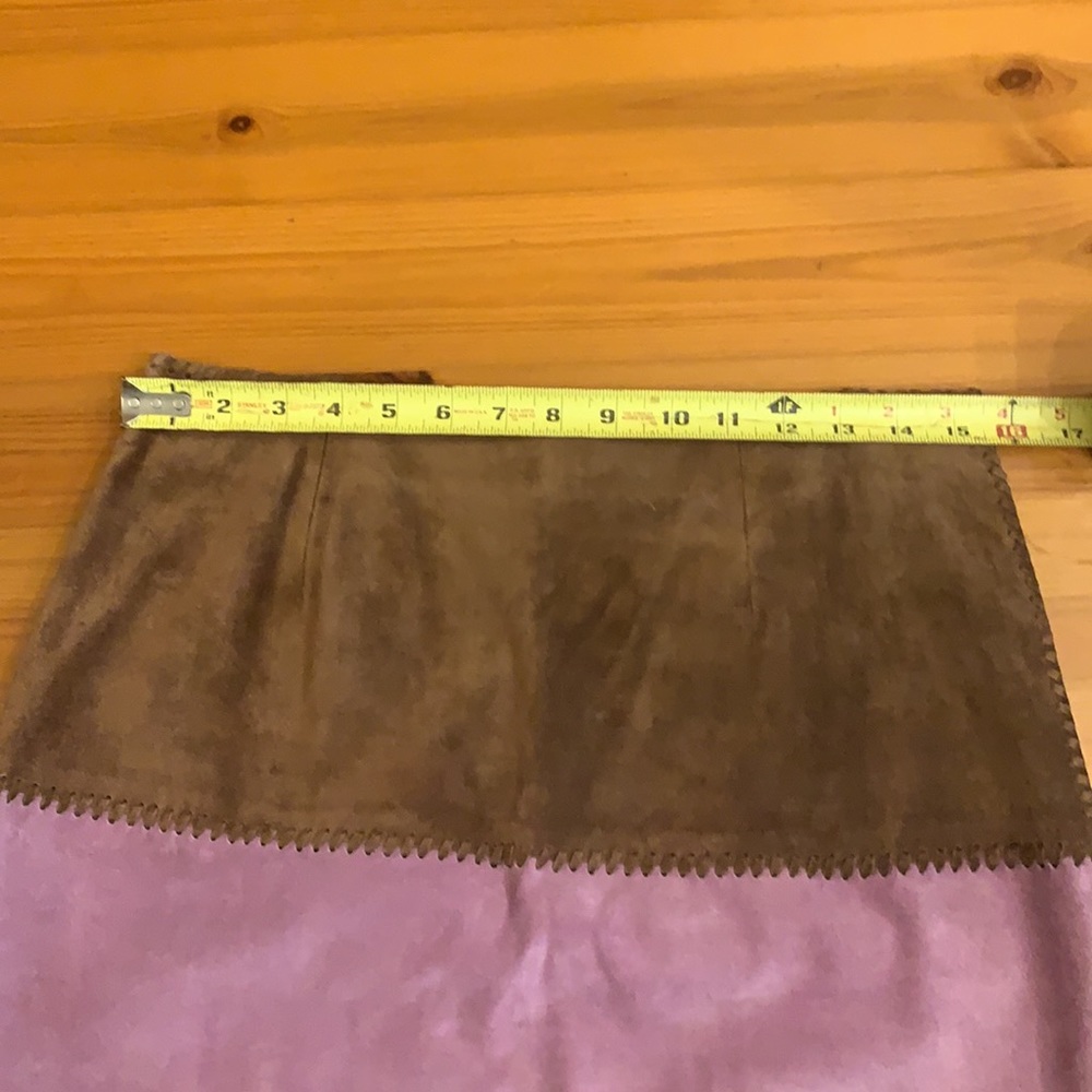 Etcetera Suede skirt size 8 - Picture 5 of 6